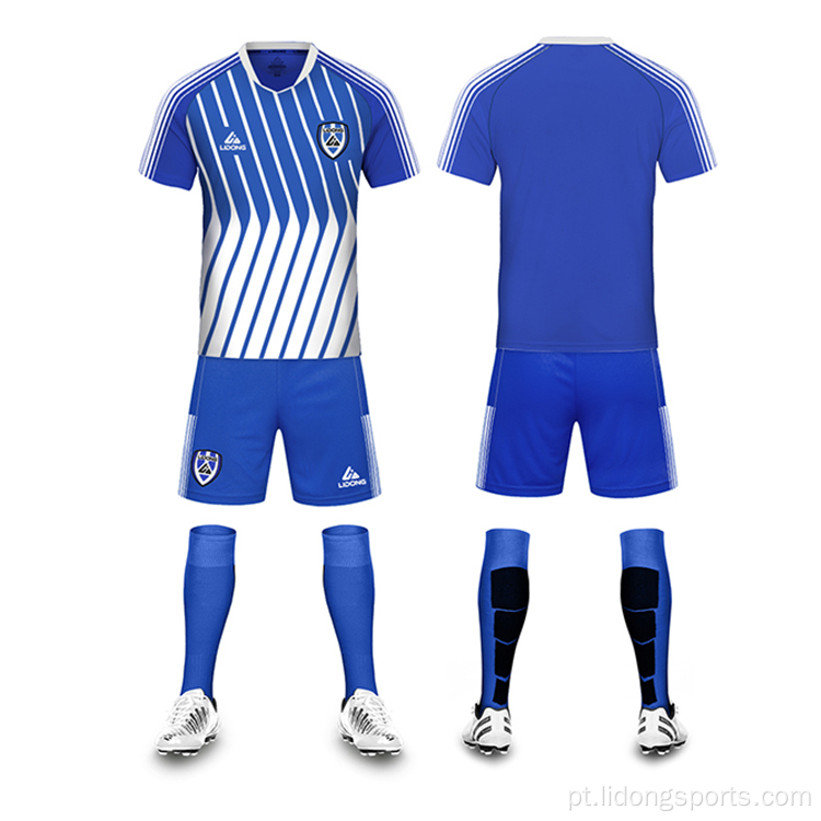 Sublimação impressão digital Jersey de futebol barato