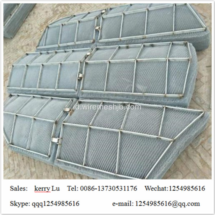 Filter Rajutan Wire Mesh untuk Pemisahan Air Minyak