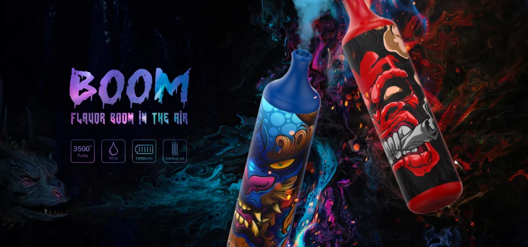 Wholesale E Cigarette Lio Boom 3500 Puff Plus Vape Fruit Flavor Electronic Cigarette Disposable Vape European Vape Pen Pod E Cigarette