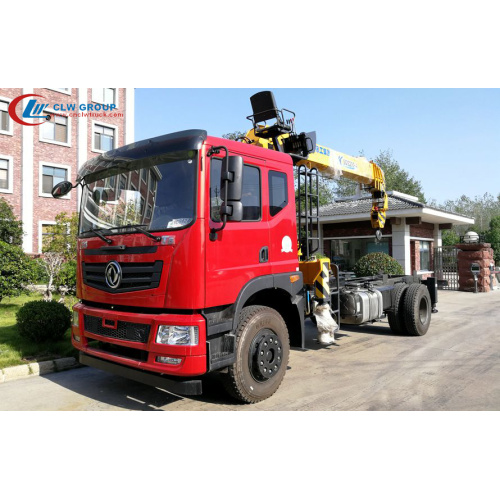 Dongfeng T5 Truck Mounted 8Tons Hydraulic Crane