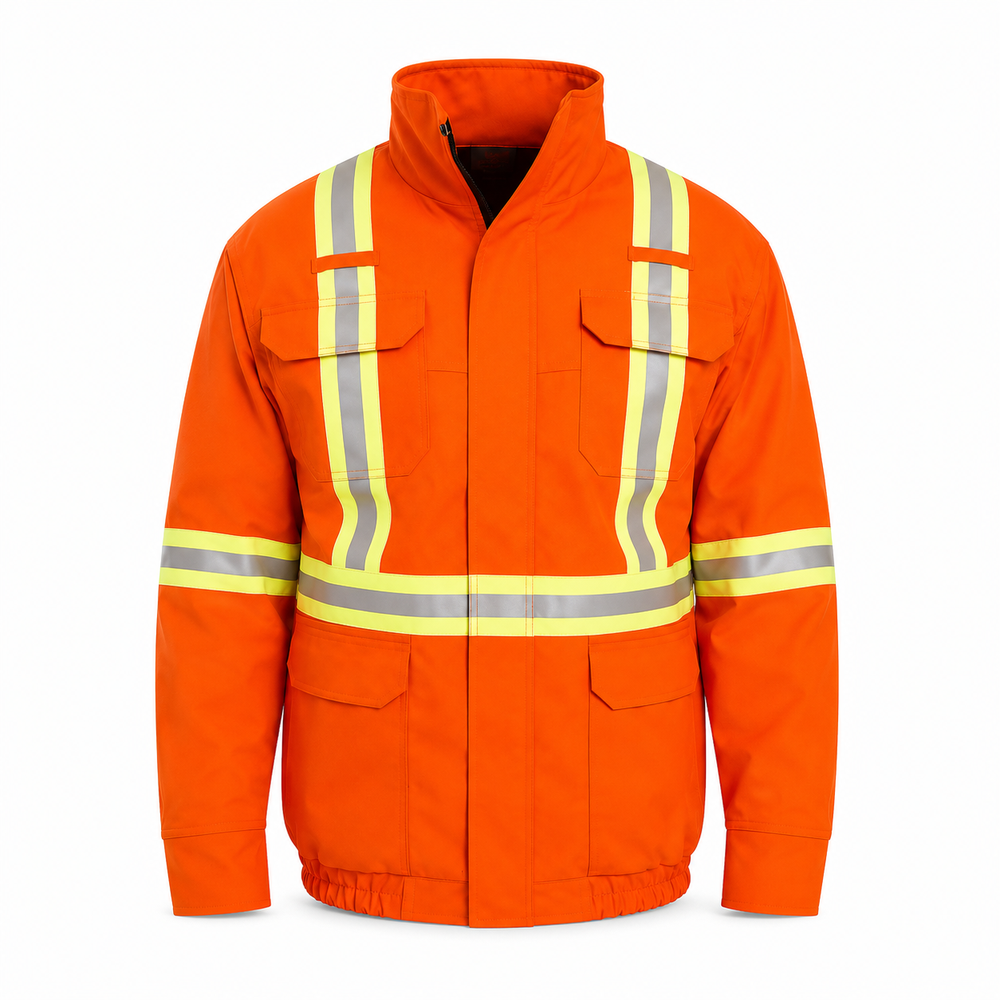 Светоотражающая униформа защитной куртки высокой видимости High Visibility Reflective Safety Jacket Uniform