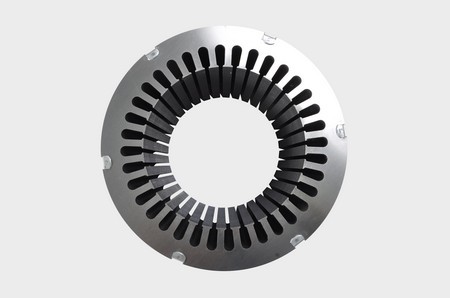 Asynchronmotor-Stator-Rotor-Laminierung