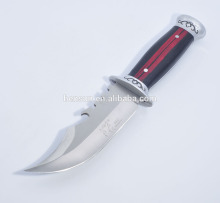 Serrated Back Twine Knifes Outdoor Straight Saber Knife