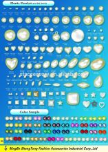 Wholesale plastic pearls in bulk