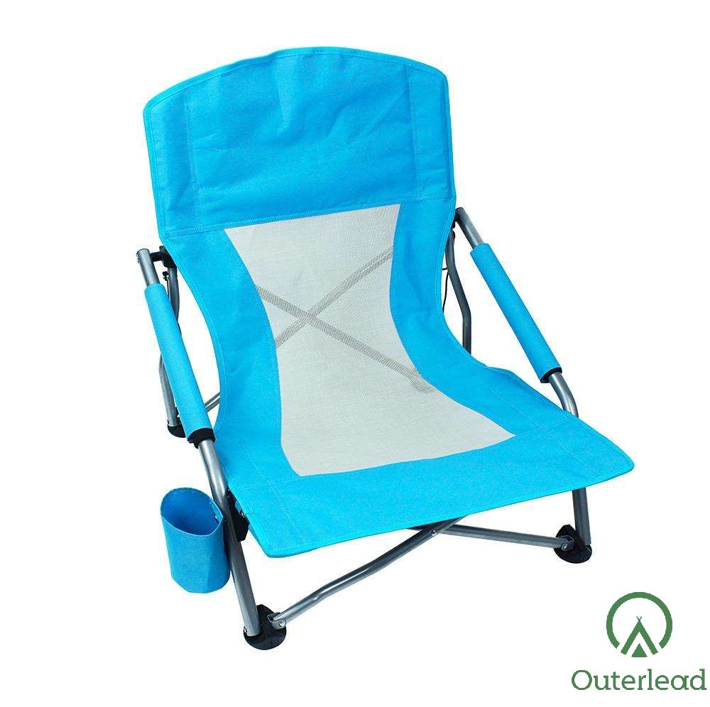 Outerlead Folding Fishing High Back Low Camping Chair