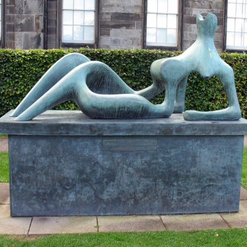 High quality metal craft bronze antique abstract statue