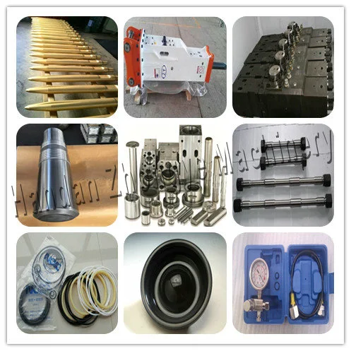 Nitrogen Gas Charging Kit List for Hydraulic Hammer Breaker