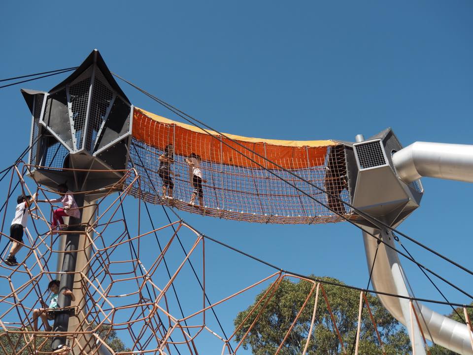 Fairfield-Adventure-Park-Western-Sydney-Playground-sky-bridge