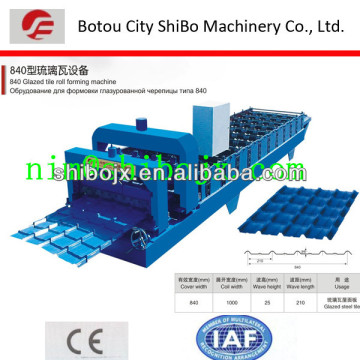 cold Forming Machine for glazed roofing panel