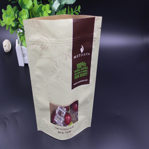 Kraft Paper Coffee Bag With Valve