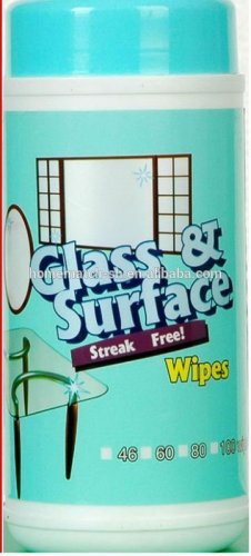 household glass cleaner wet wipe