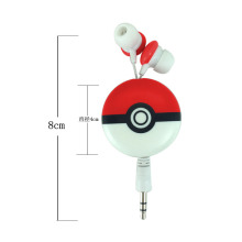 3.5mm Retractable In-Ear Sport Stereo Earbuds