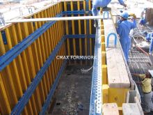 Adjustable Engineered Formwork System With Stair Shaft Iso9001 - 2008