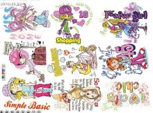 T-shirt heat transfer sticker