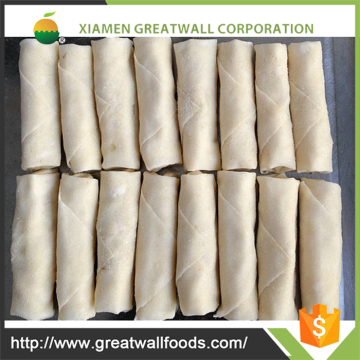 frozen packaging vegetable spring rolls