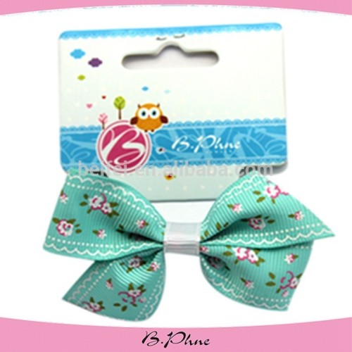 Latest fancy elastic soft hair ties kids hair ponytail holders