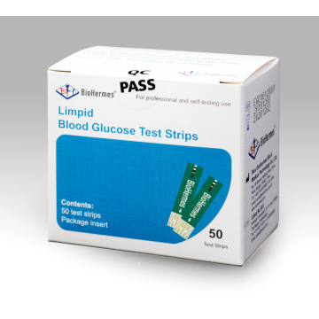 ชุดทดสอบกลูโคส Limpid Pharmacy