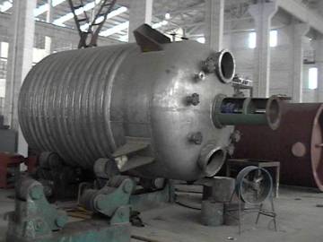 20 Cubic Heating Stainless Steel Outer Coil Reactor