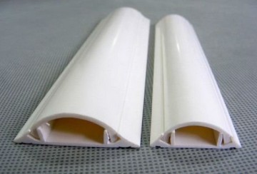 Plastic PVC Round Type Wiring Ducts