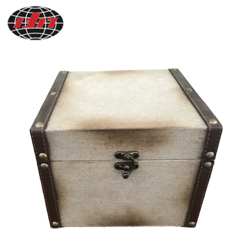 MDF Box With Linen Covered