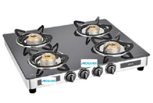 Regal 4 Burner Toughened Glass Cooktop