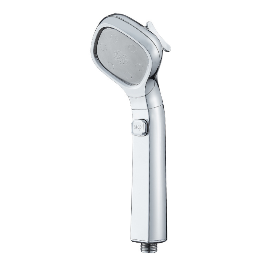 Hochdruck-Handduschkopf mit drei Funktionen und heißer Verkaufsspritze zur Massage mit Wasserstoppknopf