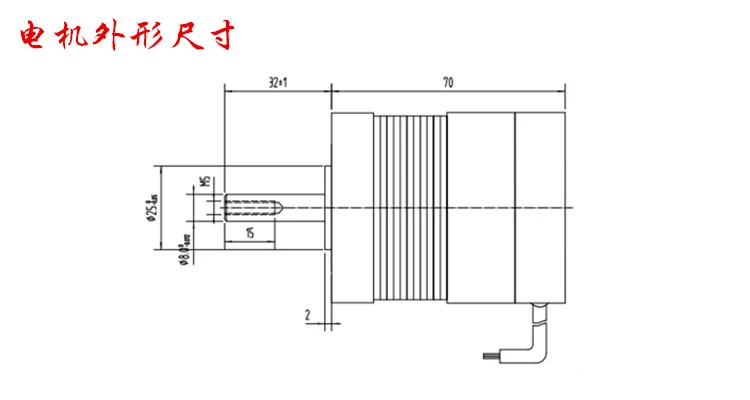 57 Brushless Motor High Voltage High Speed Free- Hall