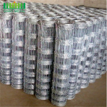 zinc coating fixed knot woven fence for goats