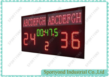 Handball electronic digital led scoreboard and wireless score boards