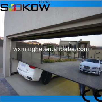 mirror glass sectional garage door/mirror garage door