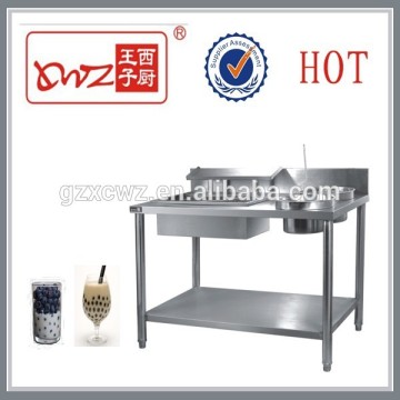 Breading table powder coating station KFC equipment