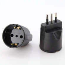 EU Schuko to Italy Type L Travel Plug Adapter