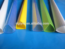 Factory price PVC slide binder / hard plastic binder / plastic document clip