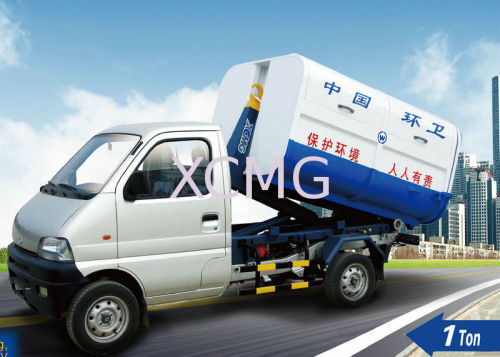 1ton Refuse Collection Truck, Waste Collection Vehicles And Hook Lift Container Garbage Truck, Xzj5020zxxa4
