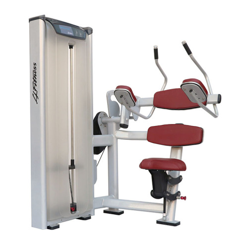 Pin loaded matrix fitness gym equipment abdominal machine