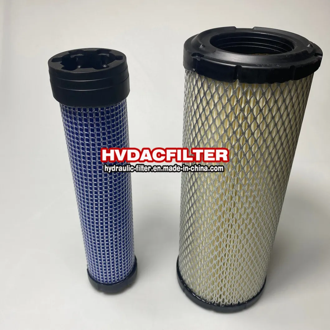Hvdac Replace Hitachi Filters 4417516 Excavator Air Filter Element P821575 Af25551 Af25552 P822858