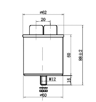 MKP Absorption Capacitor 3kVDC