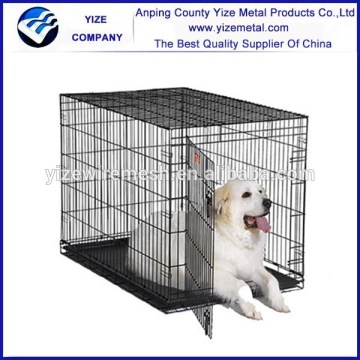 Foldable Dog Cage/Galvanized Pet Cage/Foldable Wire Dog Cage