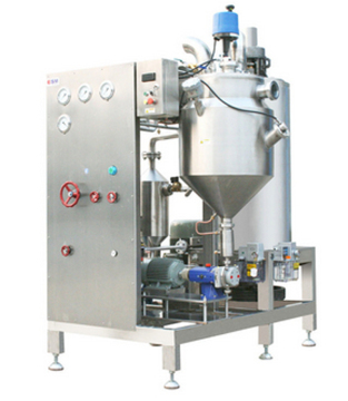 continuous vacuum syrup rotary cooker for high transparency candy