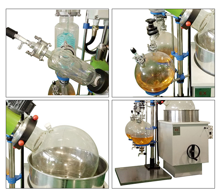 Industrial Wiped Film Rotary Vacuum Evaporator Crystallizer