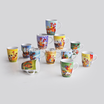 ceramic constellation design mug, stoneware constellation design mug