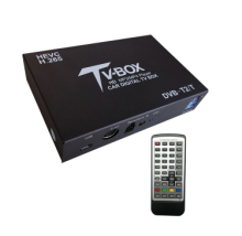 For Europe HDTV Car DVB-T265 Germany DVB-T2 H.265 HEVC MULTI PLP TV Tuner Receiver Car Digital TV box With one Tuner Antenna