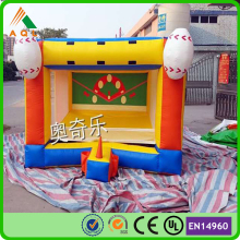 Attractive inflatable game inflatable cash cube/ inflatable cash box cheap sale