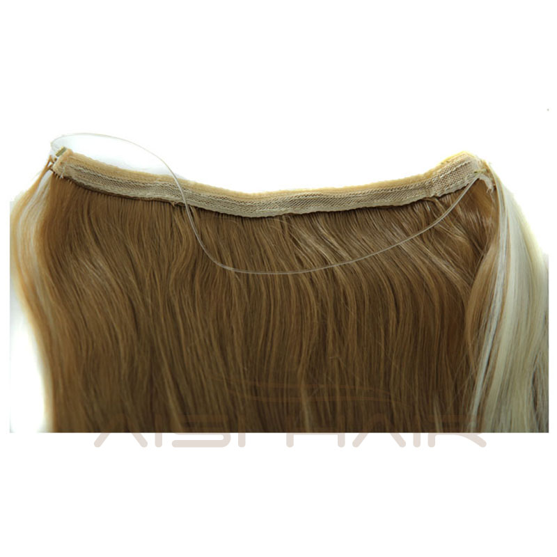 New Style Synthetic Hair Extension 100g Fish Tape Hair For White Women