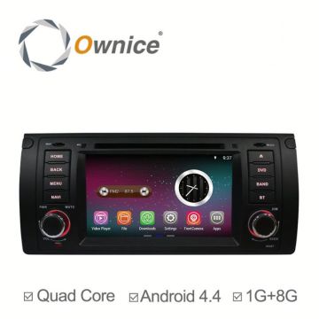 Factory price quad core Android 4.4 & Android 5.1 car DVD player for BMW E39 M5 built in wifi