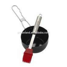 BBQ Sauce Pot and Basting Brush