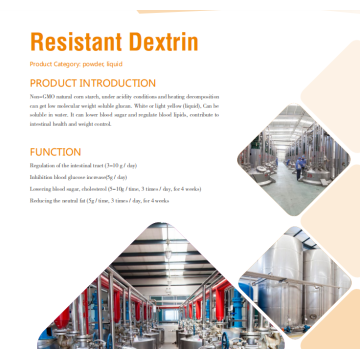 Serbuk serbuk dextrin serat serat yang larut