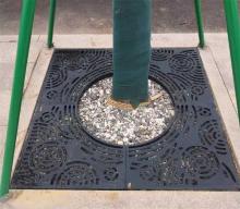 Outdoor Square Steel Tree Grating Sidewalk Metal Tree Grate Street Tree Grilles