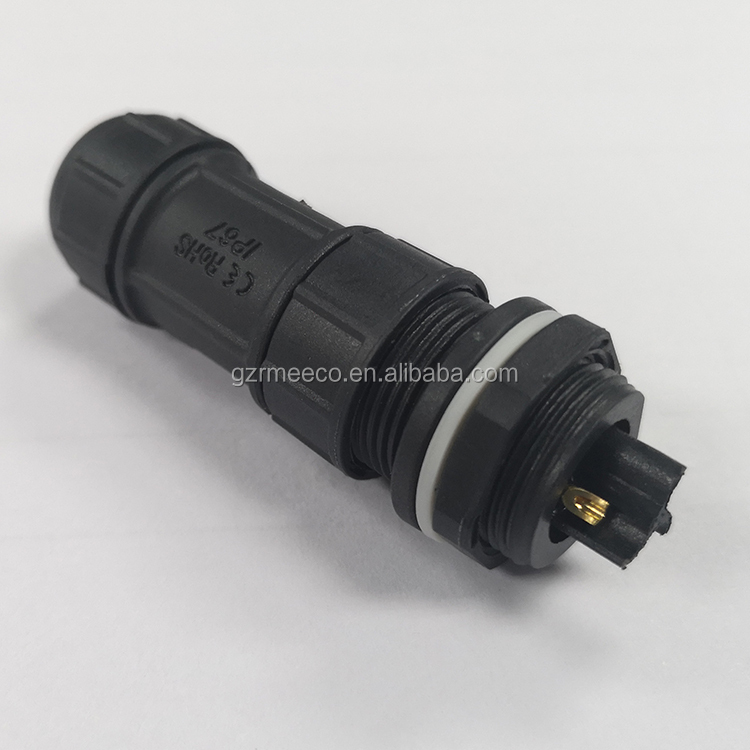 IP68 30A 500V SP21 4pin waterproof cable connector