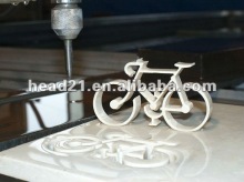 flying arm water jet cnc granite cutting machine